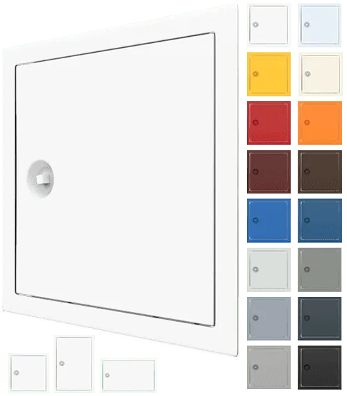 Trappe de visite métallique sur mesure plusieurs tailles, différentes couleurs